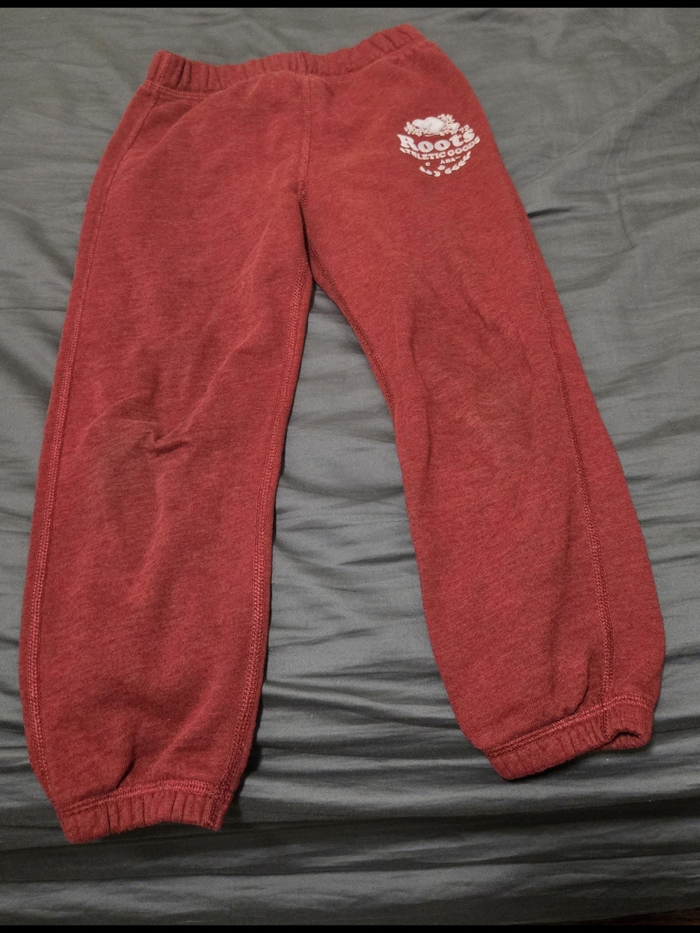 Roots Kids Cranberry Red Joggers
